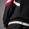 Adidas Originals Manchester United Soft Comfortable Loose Fit Badge American Sweatshirt Men Sweatshirt Black IS6521