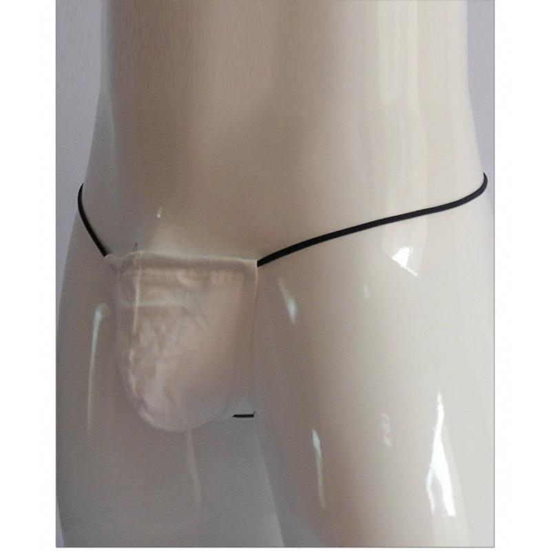 U-Convex Cotton Men's Low-Rise Single-Button Thong - Stylish Choice for Men