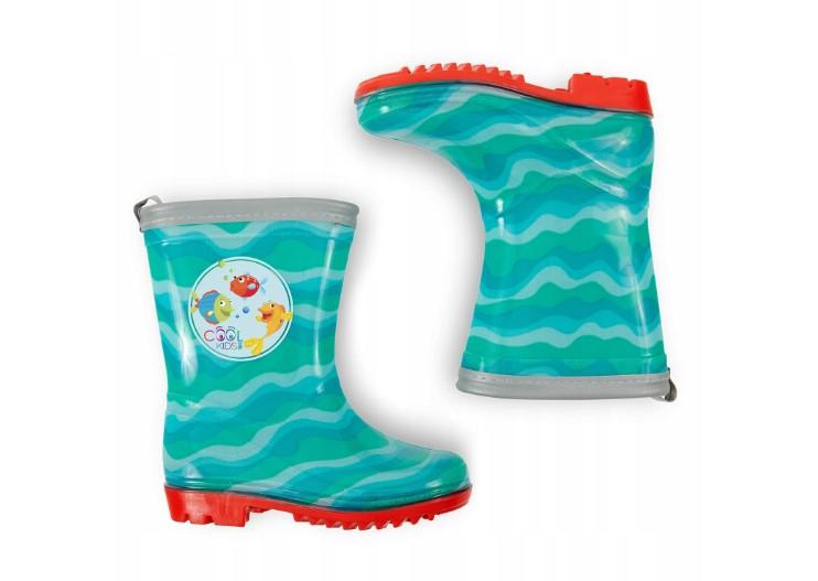 Cool Kids Fish Wellington Boots [15593] s.28-29