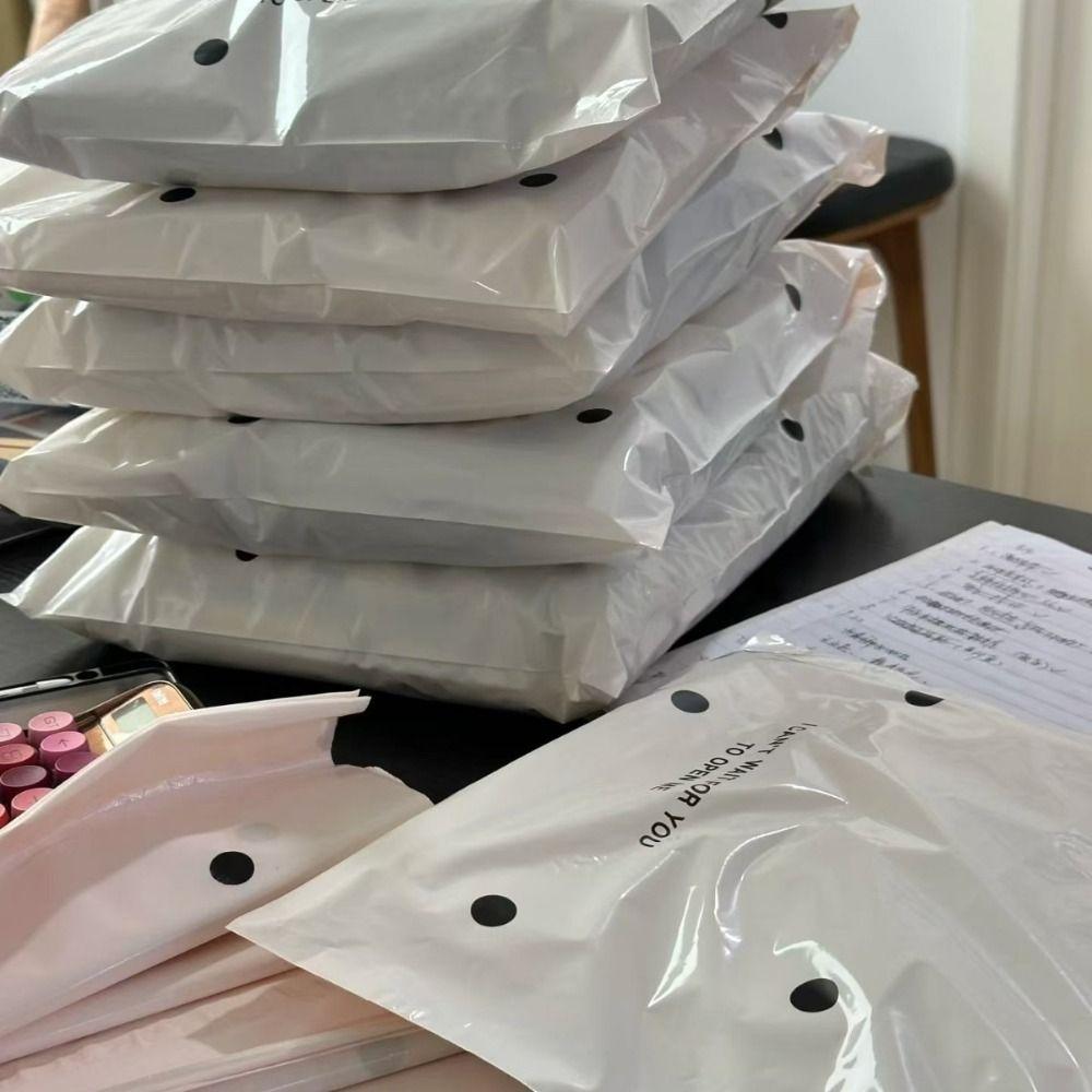 20 PCS Polka Dot Express Delivery Bags Waterproof Clothing Packaging Bags New Gift Packaging Bags