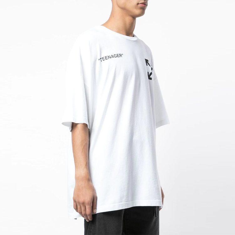 OFF WHITE SS19 T Shirt Men's White OMAA066S191850350188