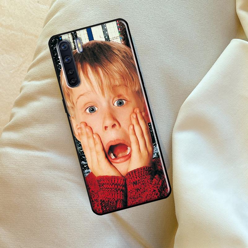 Home Alone Case For Oppo A60 A80 A40 A15 A16 A17 A57 A94 A74 A54 A76 A96 A18 A38 A58 A78 A98 A6 A5 Pro
