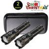High Power LED Flashlight - USB Rechargeable, Zoomable Waterproof Multi-Mode Torch Light for Camping, Hiking, Emergency & Outdoo