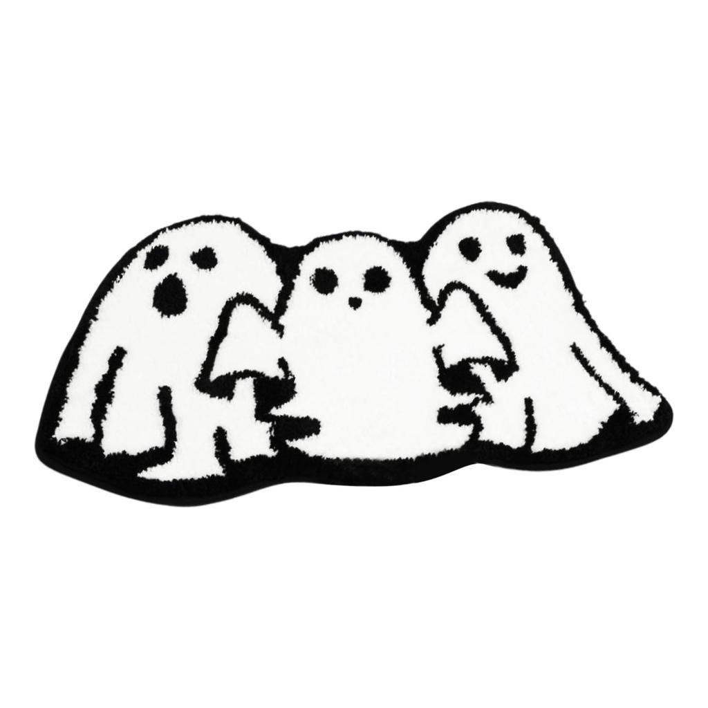 Halloween Faux Cashmere Flat Alternate Flocked Rug Living Room Bedroom Ambiance Decorative Bedside Rugs