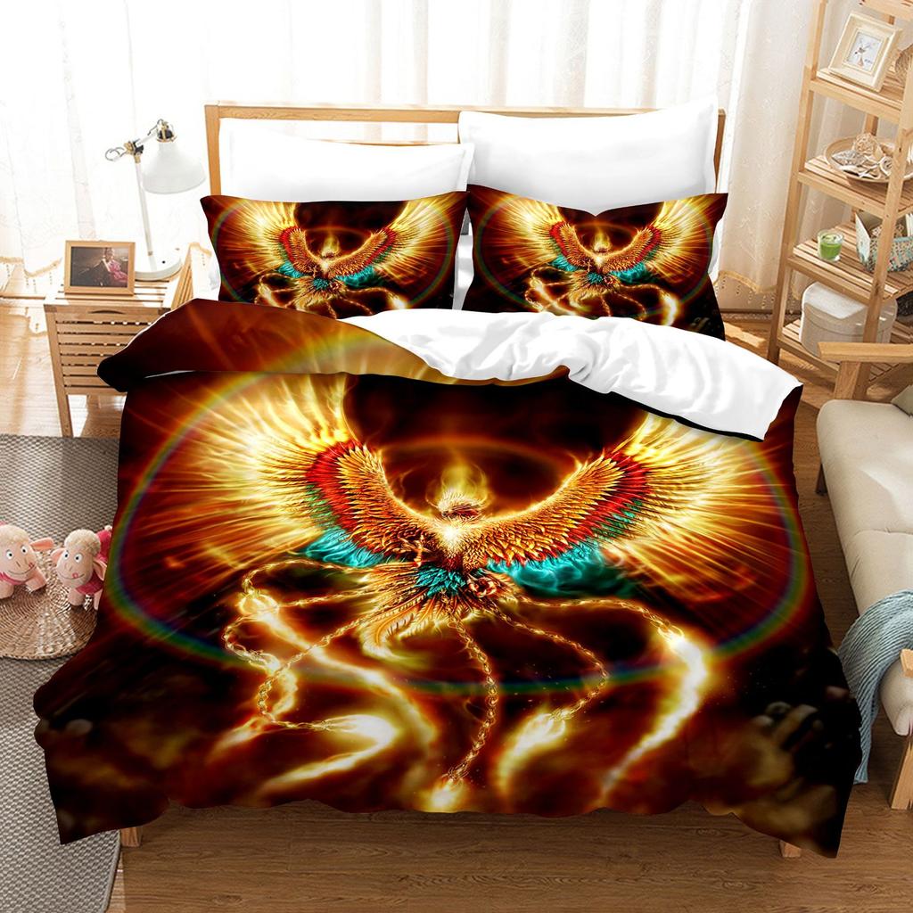 Game 3D Digital Printing Kit Quilt Set Three-Piece Set