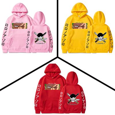 Roronoa Zoro Eyes Hoodies ONE PIECE Anime Pullover Unisex Autumn and Winter Sweatshirt New Hip Pop Streetwear Fashion Clothing