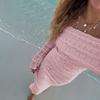 Summer New Fashion Temperament Elegant Solid Color Off-the-shoulder Slim and Thin Dress Women