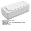 Ultrasonic Cleaner USB Charging 45kHz High Frequency Glasses Jewelry Electric Vibration Cleaning
