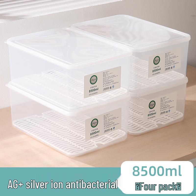 Large Capacity Fresh-Keeping Storage Box for Steamed Buns and Dumplings