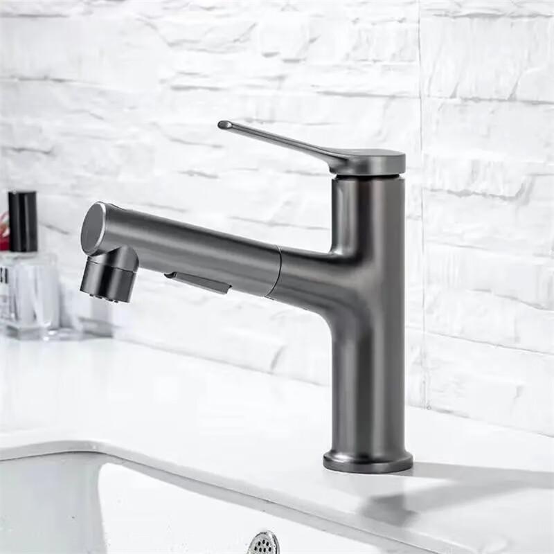 SIOYIE Pull-Out Bathroom Faucet