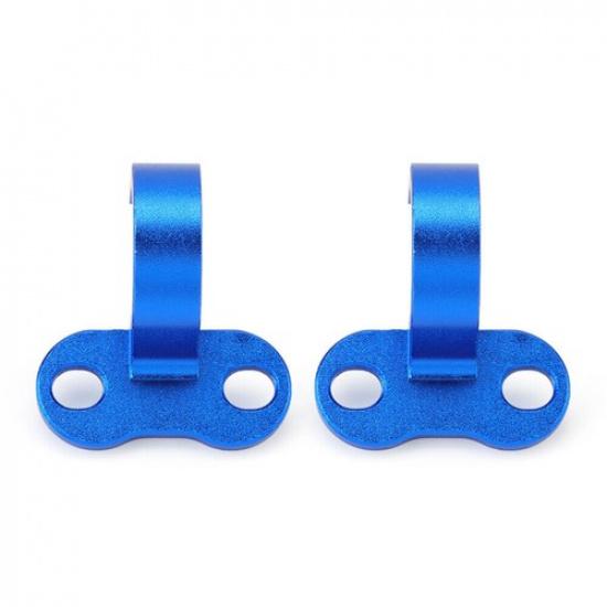 2 Stück CNC Hinterradbremsleitung Schlauch Befestigungsschelle Für Yamaha YZ80 YZ85 YZ125 YZ250