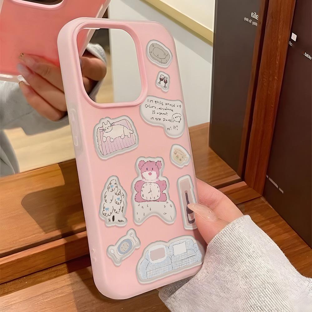 Painted Phone Case for iPhone 15 11 13 14 for 15 16 Pro Max 12 13 16 Pro Cute Fasion Funny Lanyard Phone Case Latest Top Selling Recommendations