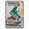 Poster Bicicletta Retrò Lattine Metalliche Segni Rider Uomini Donne Bambini Lastra Metallica Decorazione Artistica da Parete Garage Bar Club Soggiorno Casa