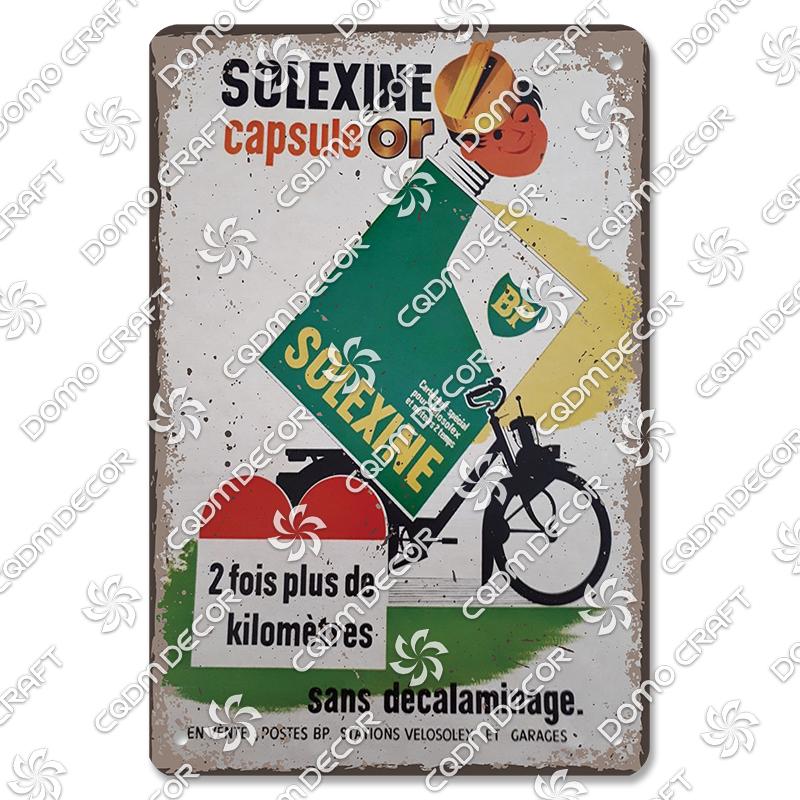 Pôster de Bicicleta Retrô Placas de Metal Estanho Ciclista Homens Mulheres Crianças Placa de Metal Decoração de Arte de Parede Garagem Bar Clube Sala de Estar Casa