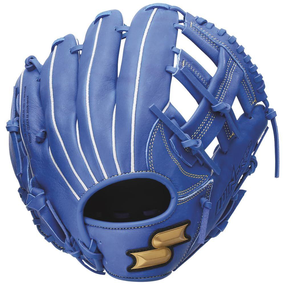 Used New SSK Baseball Boys Softball Glove Softball Windream Series All-Round WJG324 Blue (60) L (Right Throw)