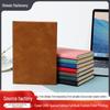 A5 Notizbuch-Planer mit Soft-Cover in Wildlederoptik und individuellem Logo