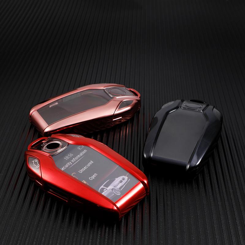 Soft TPU Car Key Case Cover Key Bag for BMW 5 7 Series G11 G12 G30 G31 G32 I8 I12 I15 G01 X3 G02 X4 G05 X5 G07 X7 Accessories