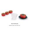 Wanqiantang Ceramic Gongfu Tea Set with Gaiwan