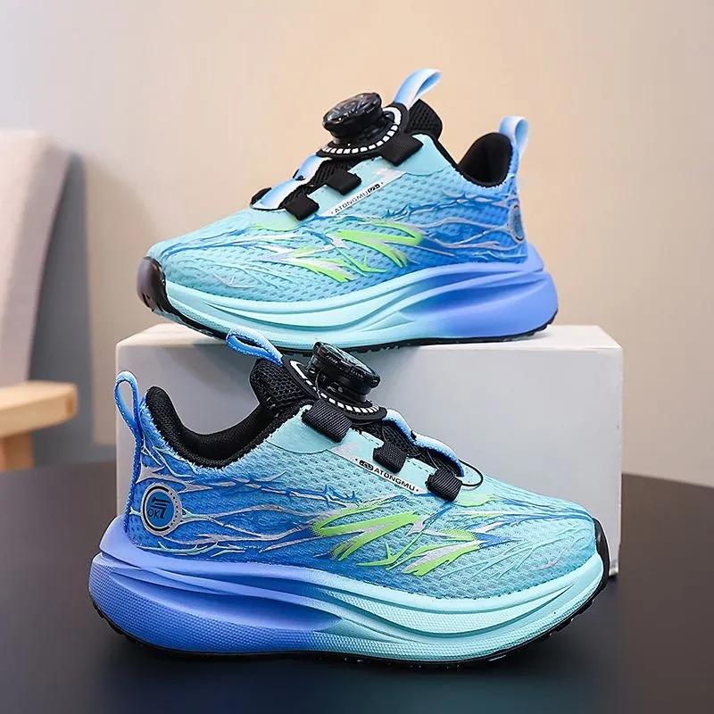 

Children s Casual Sneakers Summer Autumn Boy Girl Light Sports Running Shoes Breathable Kid Students Soft Walking Tennis Trainer Running Shoes 39 синій