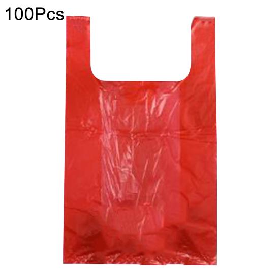 100Pcs Grocery Shopping Bags Large Capacity Strong Load-bearing Disposable Garbage Bags