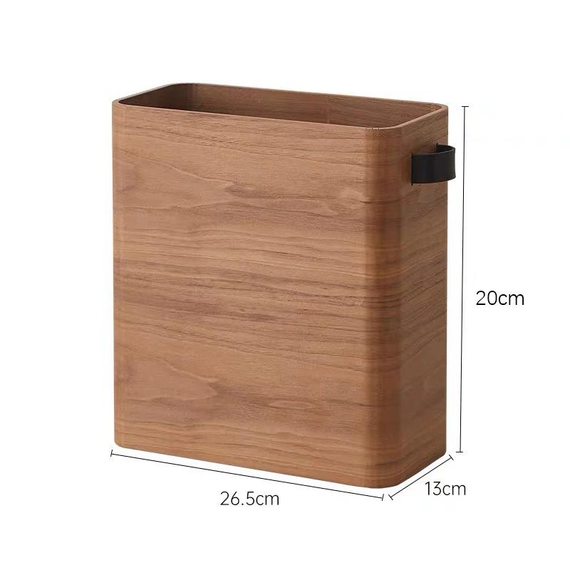 

Bedroom Waste Bins Household Recycling Wastebasket Large Capacity Trash Basket Kitchen Cleaner Garbage Container Removable