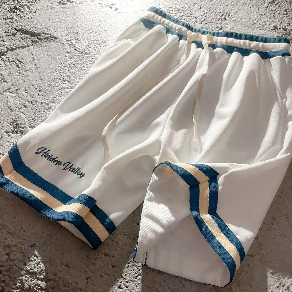 New Men's Loose Fit Summer Running Shorts - Outdoor Sports & Basketball Wide-Leg Pants
