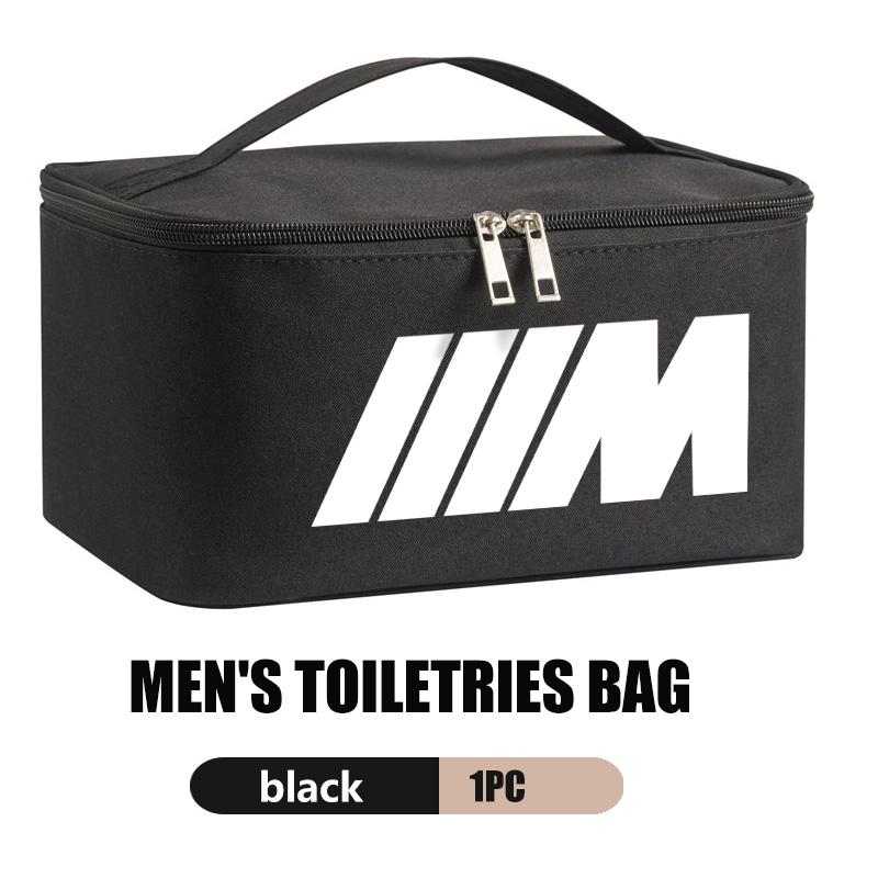 WSQK5 Car Travel Portable Cosmetic Toiletries Foldable Storage Bag For BMW Performance M E87 E30 E46 E28 F35 G20 E93 F20 X3 X