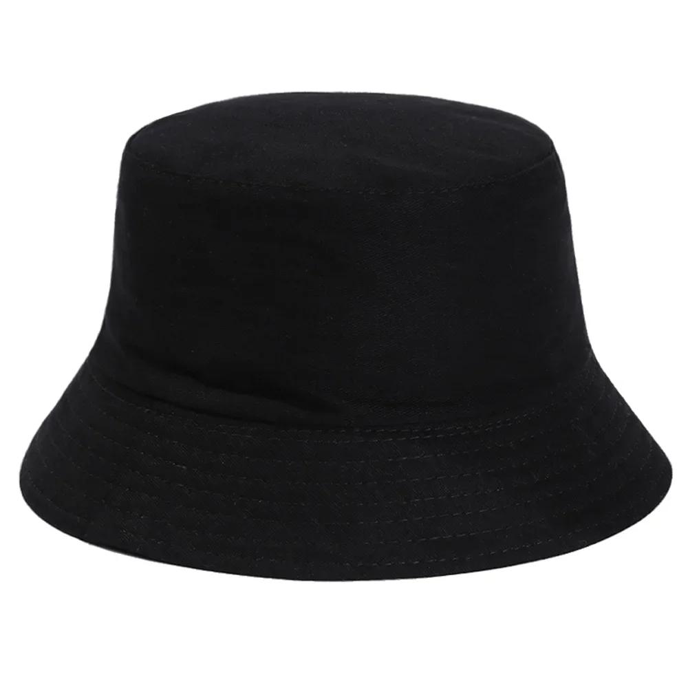 Fashion Denim Washed Bucket Hat Retro Foldable Fisherman Cap Cotton Casual Sun Hat Summer Outdoor Sunscreen Cap for Women Men