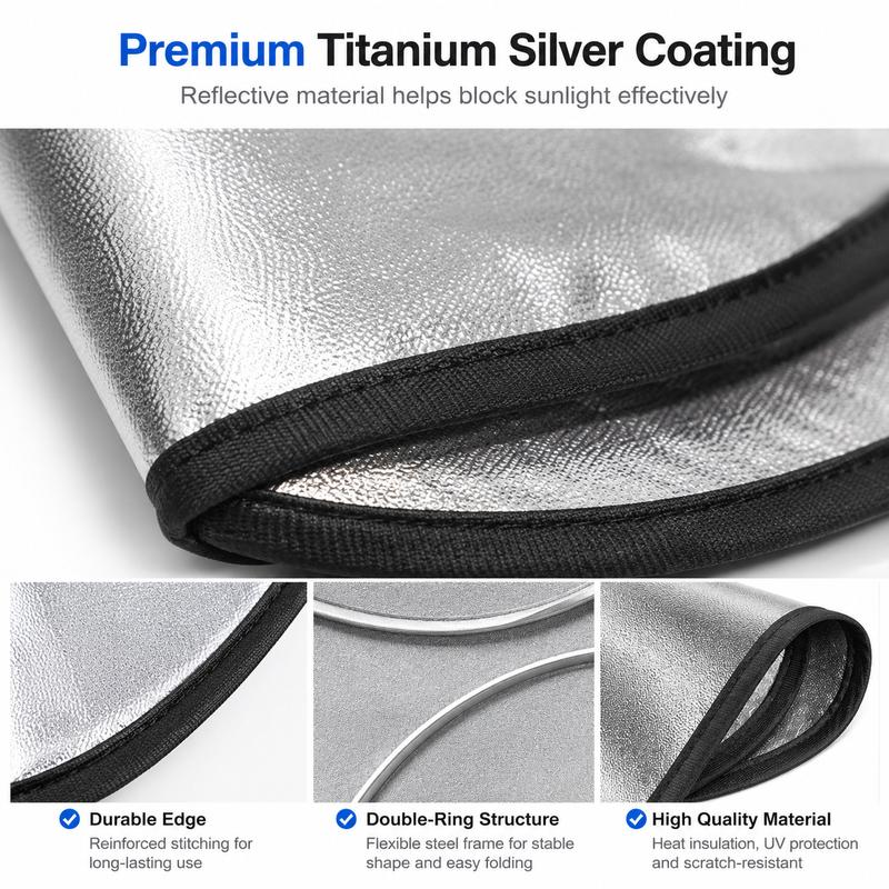 Car Sunshade Cover Front Window Windshield Visor Summer Sunscreen UV Protector Auto Interior Accessories