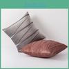 Strip Striped Pressure Velvet Nordic Pillowcase With Pressure Rope Strap European Style Sofa Pillowcase For Home Use Without Pillow Core