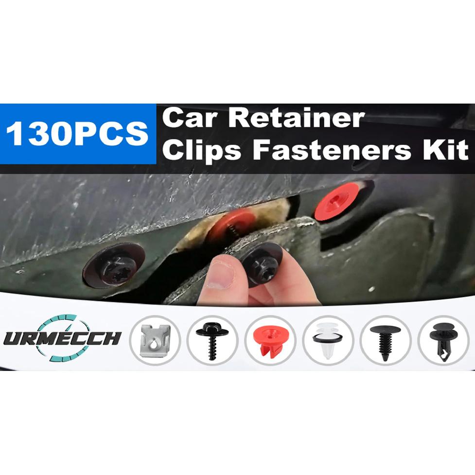 130pcs T30 Engine Splash Guard Undertray Cover Screw Bolt U Nut Clip for Ford  Escape Explorer Edge Transit ConnectW713297-S300