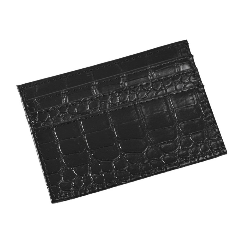 

Pu Leather Mini Card Holder Multi-functional Bank Card Case Fashion Credit Card Holder Student чёрный