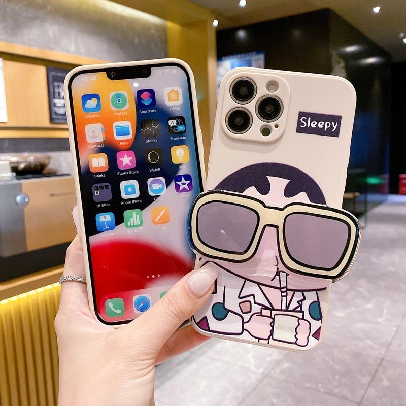 KT cat applies to Transsion TECNO sunglasses holder mobile phone case crayon Xiaoxin SPARK 20PRO personalized cartoon