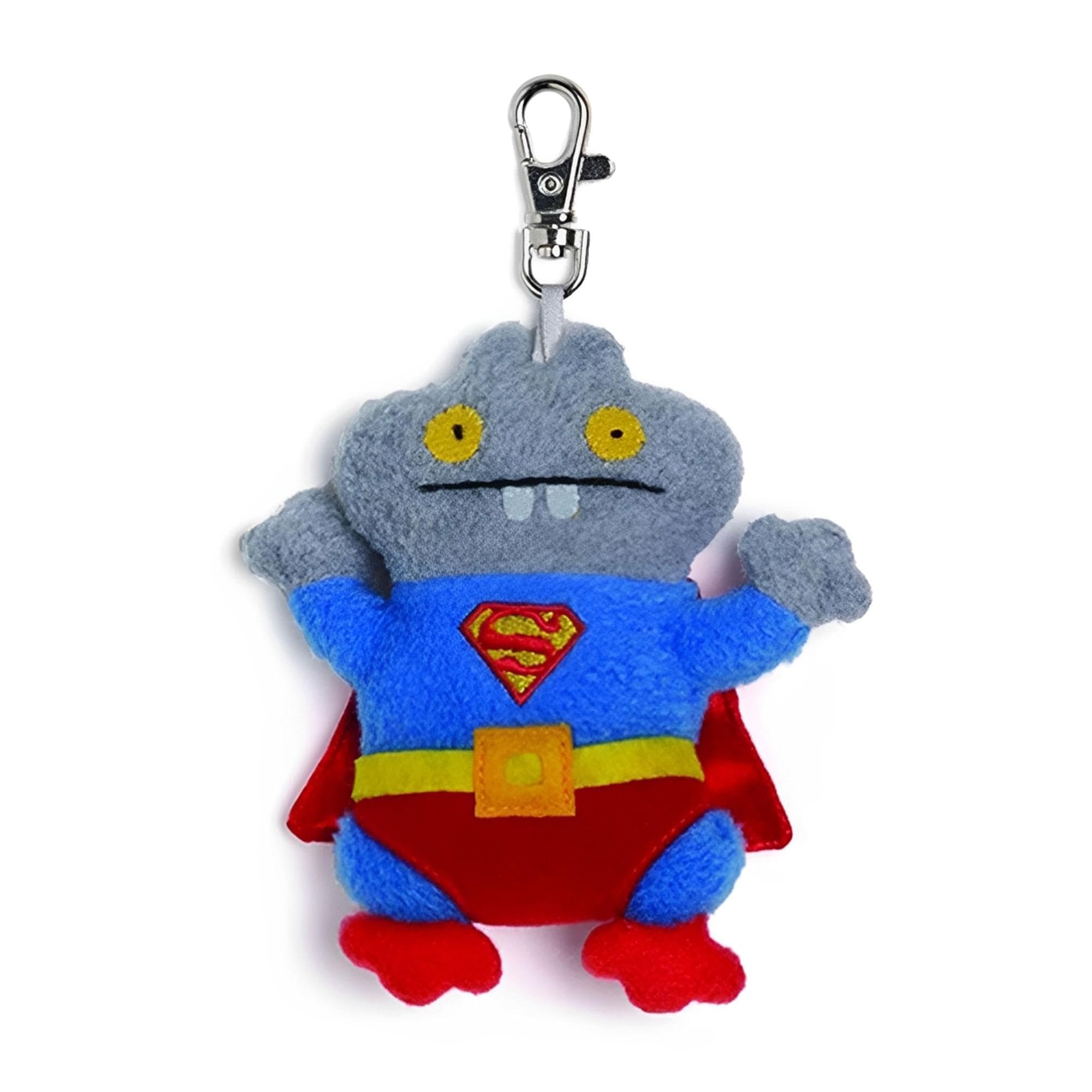 

GUND UGLYDOLL Babo Superman Keychain 4042986