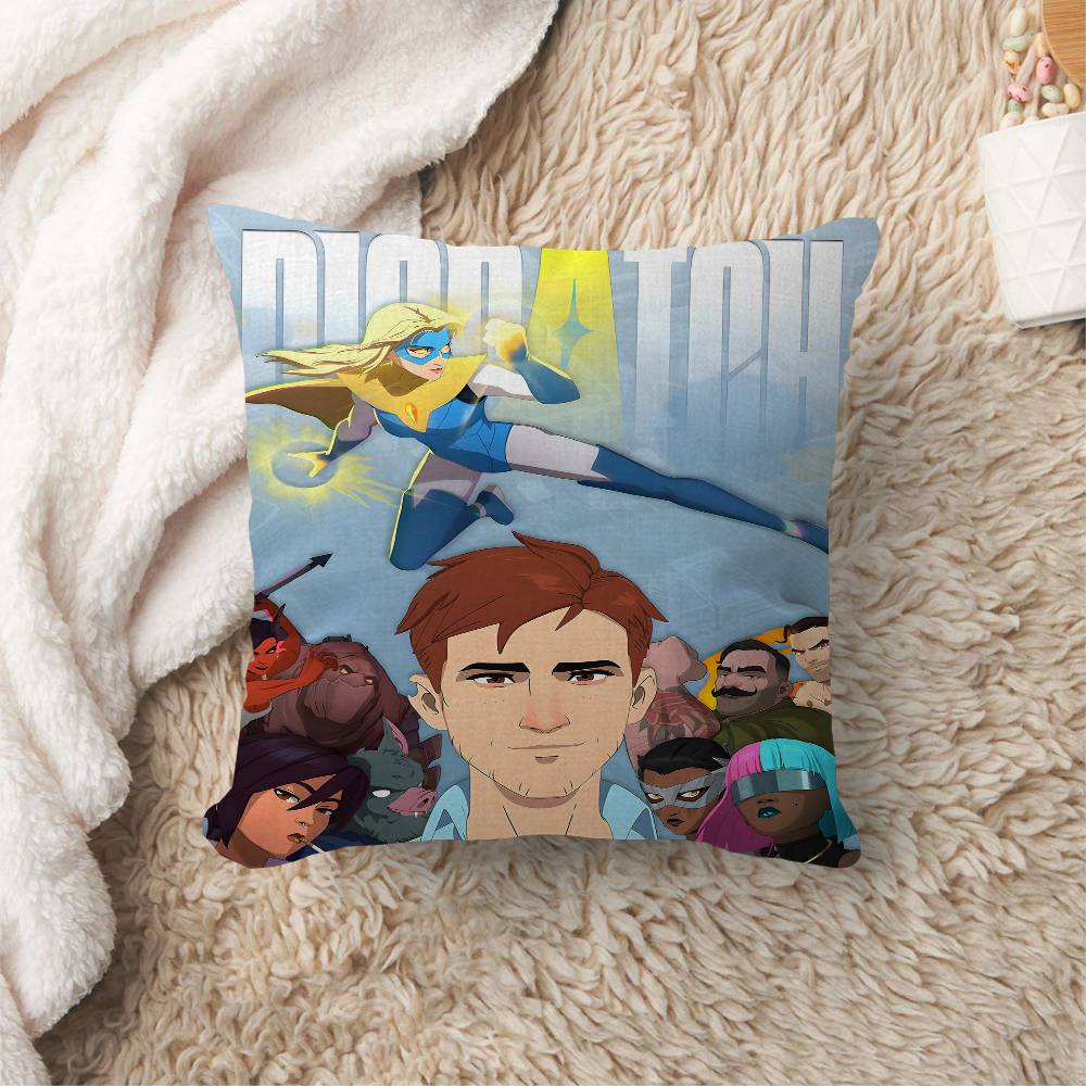 Game DDispatchS Anime Pillowcases Home Bedding Decorative Pillow Cover Wedding Super Soft Pillow Case