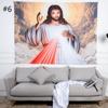 Sunlight and Angel Wings Hope Tapestry Bedroom Decor Background Fabric Easter Jesus Cross Tapestry Tapiz