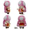 Nintendo Super Mario Bros Plush Toy Toadette Adorable 7" Soft Stuffed Animal Doll
