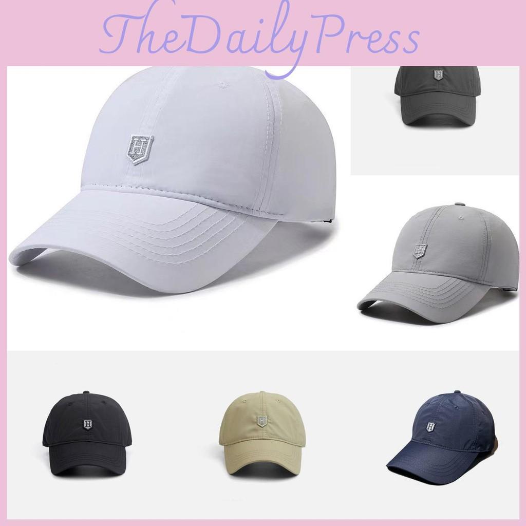 Embroidery Letters H Duck Cap Sports Summer Outdoor Running Breathable Shade