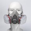 Reusable Half Mask Respirator 6200 With Filter - Painting, Welding, Woodworking Safety Mask For Dust, Chemicals, Fumes Protection