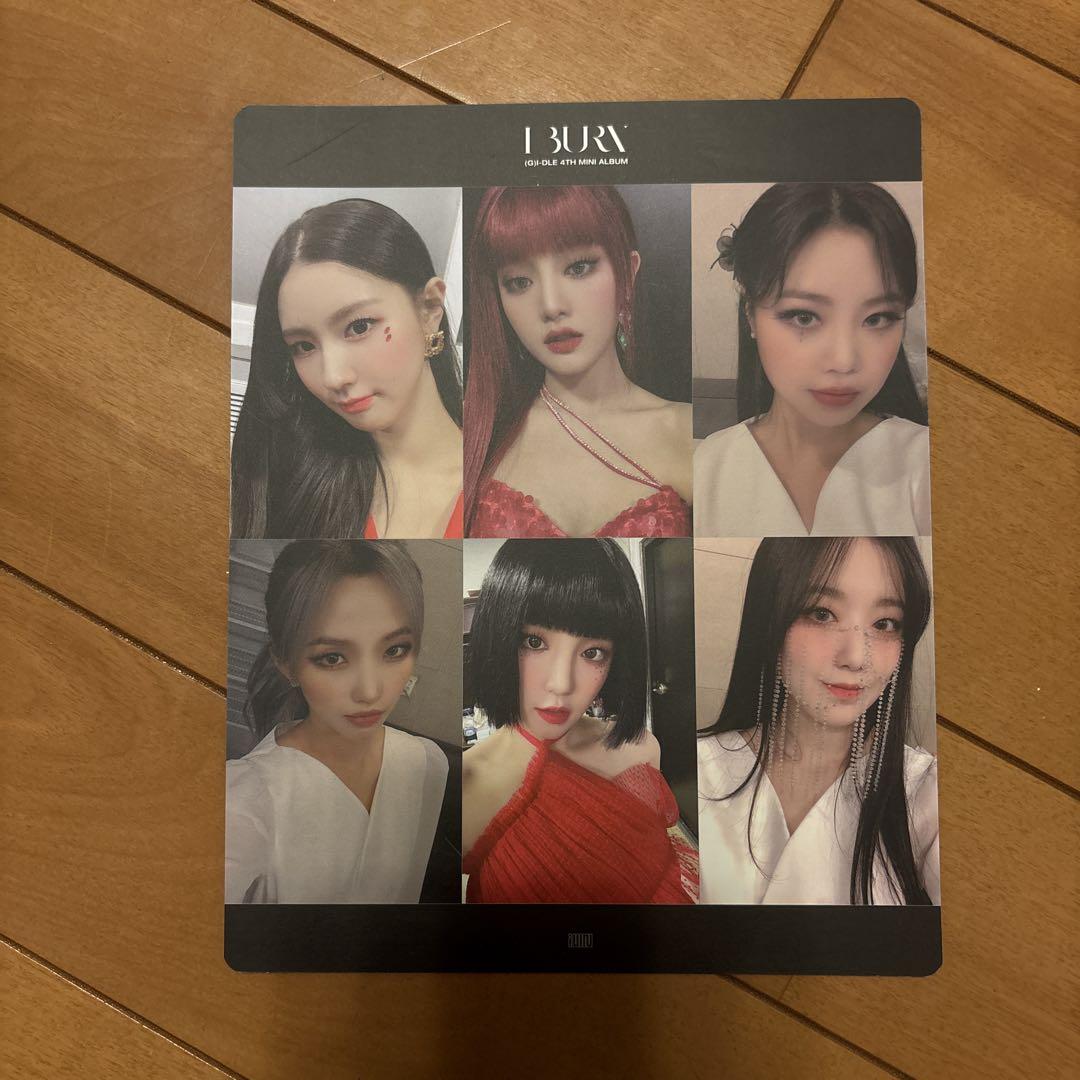 

[ИСПОЛЬЗОВАЛ] (грамм)I-DLE gidle Айдол Торговая Карта Лаки Фотокарта