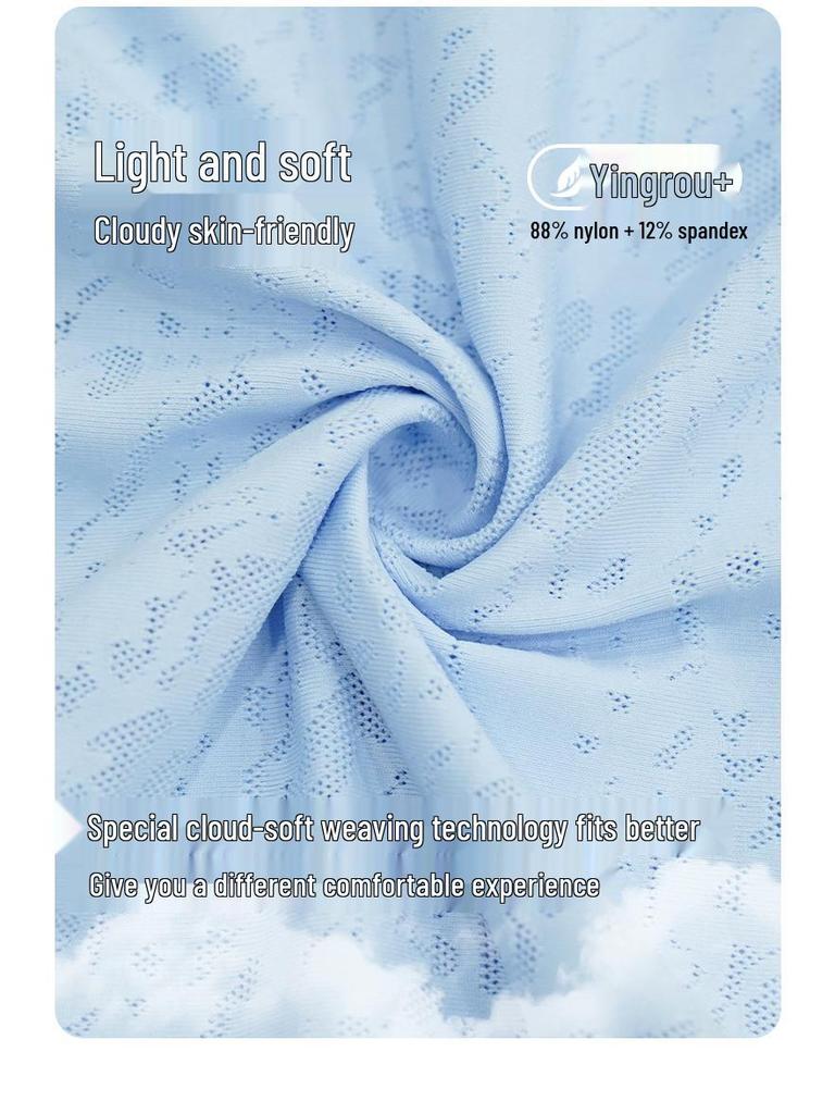 Women's Cloud-Feel Snowflake Jacquard Yoga Top with Beautiful Hollow Back and Long Sleeves