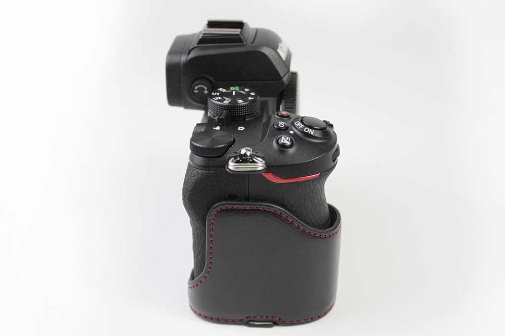 SIUTATDSH Camera PU for Nikon with Camera Tripod and Battery Replacement Included Case, Leather, Z50/Z30, Holder, Shockproof, Shockproof, Portable,