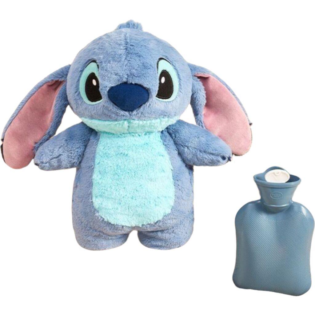 Stitch Angel Lotso Plush Hand Warmer Thermos Kawaii Soft Winter Portable Warm Tote Bag Anime Toy Christmas Gift
