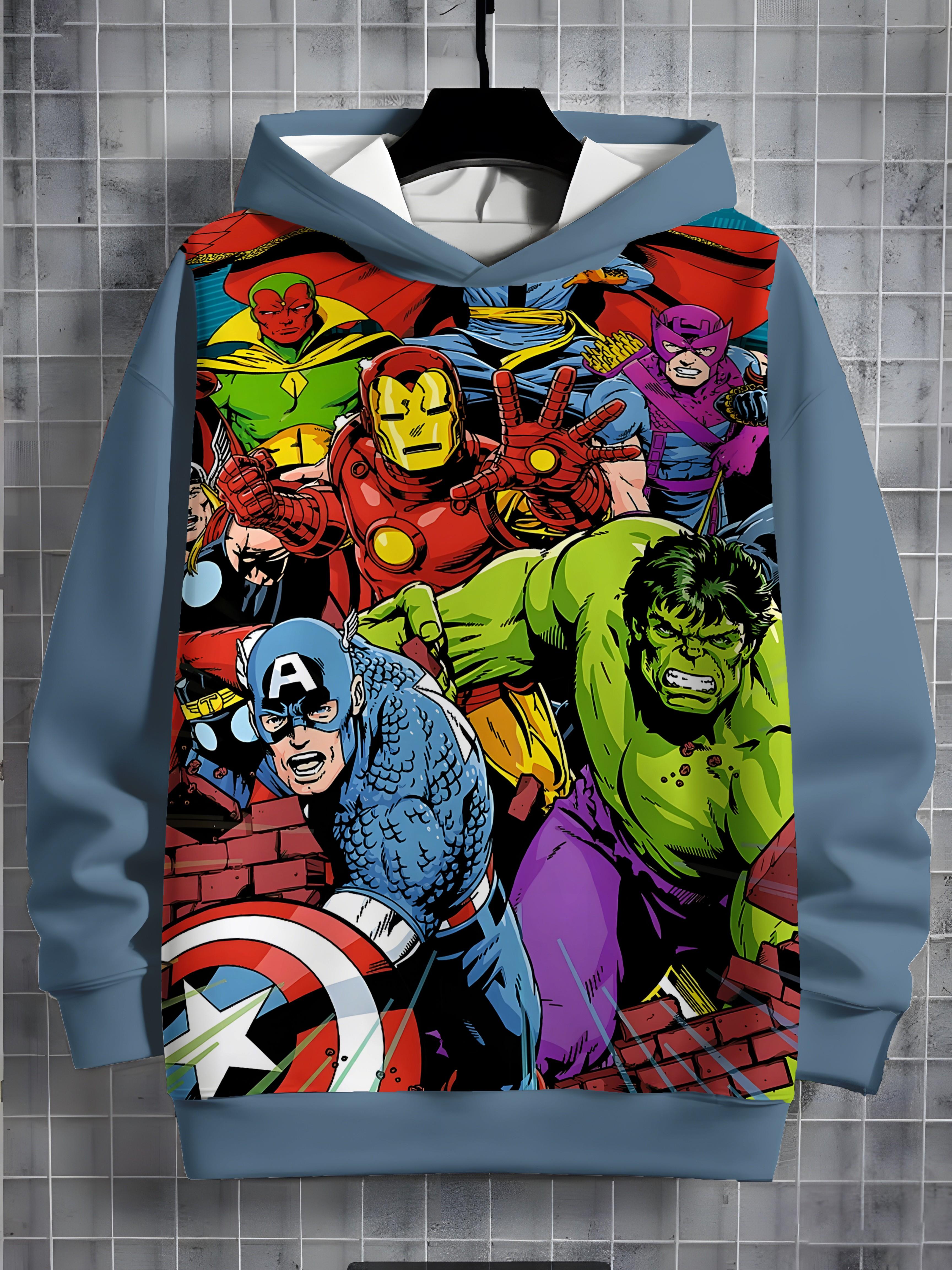 

Autumn and Winter Children s 3D Printed Anime Hoodie, Casual Personalized Sports Top, Hoodie 13-14Y