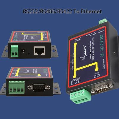 Industrial Grade Network Switch Ethernet Converter Serial Server Serial Device Server Internet Splitter RJ-45 LAN Adapter RJ45 Hub Ethernet Switch