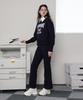 Leobiseuteu Cashmere Track Pants_Navy