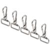 5Pcs Snap Hooks 304 Stainless Steel Metal Clips for Keychain Linking Dog Leash Collar 29mm