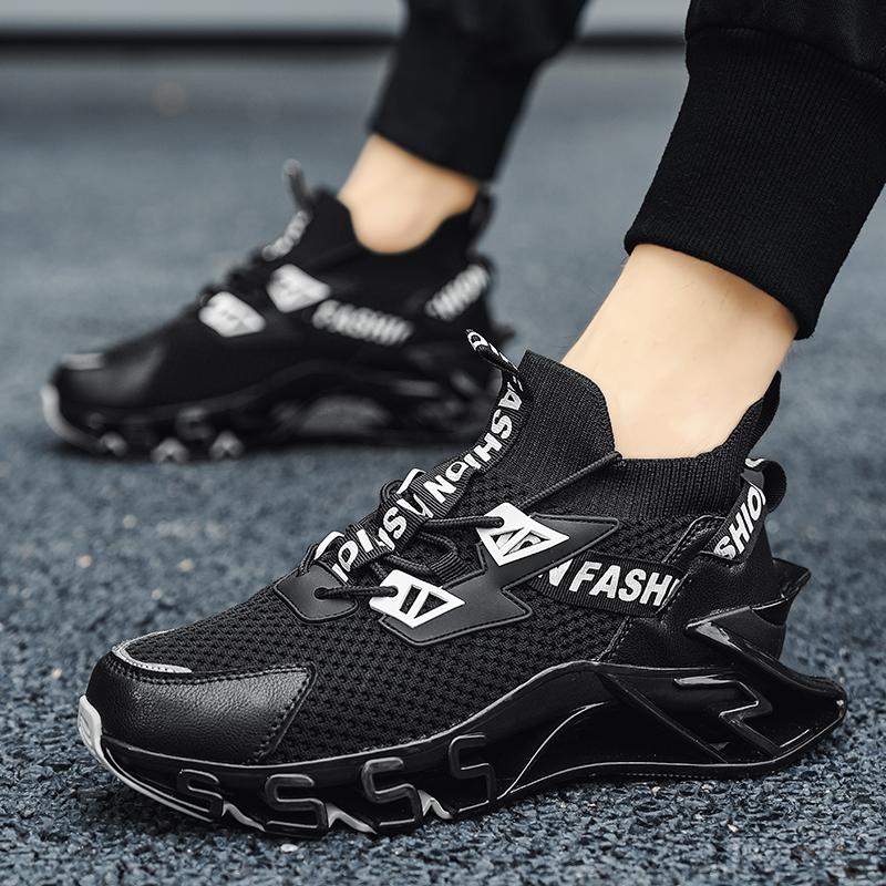 

MAEDEF New 2024 Fashion Men s Running Shoe Breathable Comfortable Outdoor Jogging Casual Shoe High Quality Antiskid Sports Shoes 38 чорний