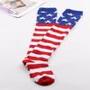 Women Knee High Socks American Flag Stockings Sock Star Spangled Banner Over White Sock Thigh High Stocking