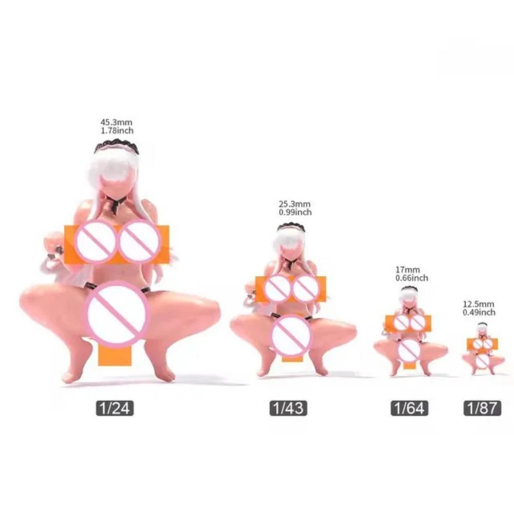 Painted Miniatures 1/64 1/87 1/43 1/24 Movies Character Female Male Scene Accessories Props Figures Model For Cars Vehicle